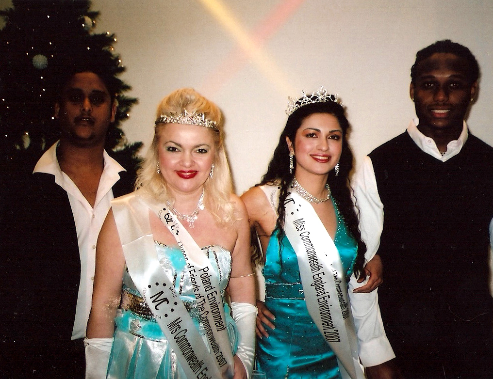 Dorota Lopatynska-de-Slepowron at Miss Commonwealth