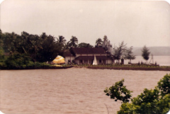 Dorota Lopatynska-de-Slepowron modeling at Goa in India