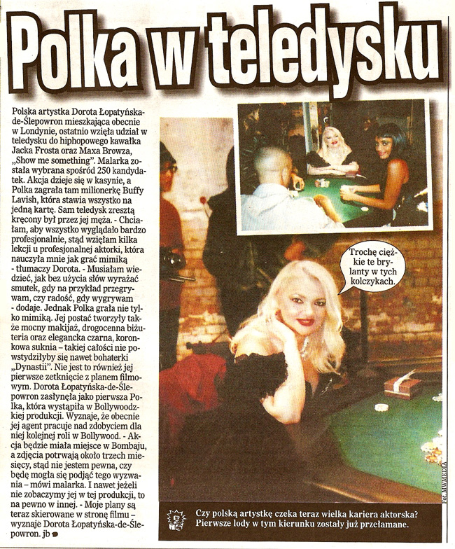 Dorota Lopatynska-de-Slepowron|press article